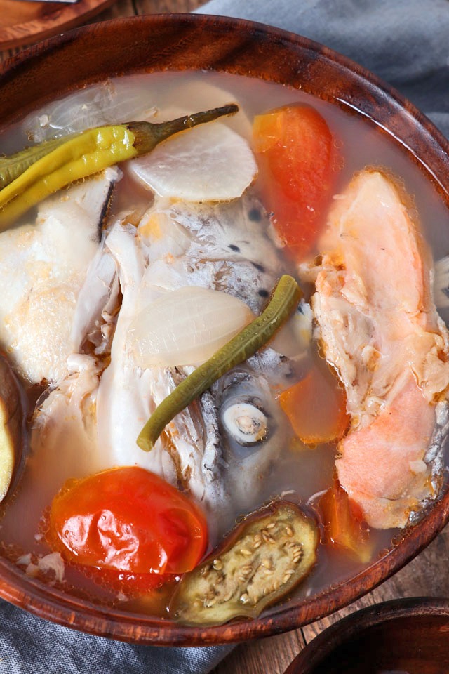 Sinigang na ulo ng Salmon